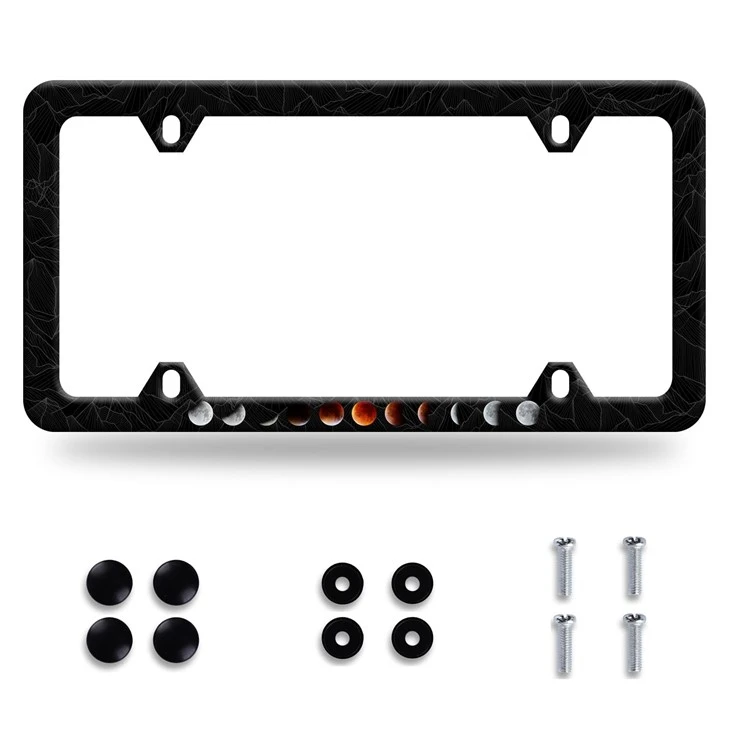 Fun Stainless Steel License Plate Holder