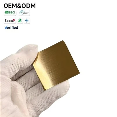 Pločice s imenom od brušenog aluminija